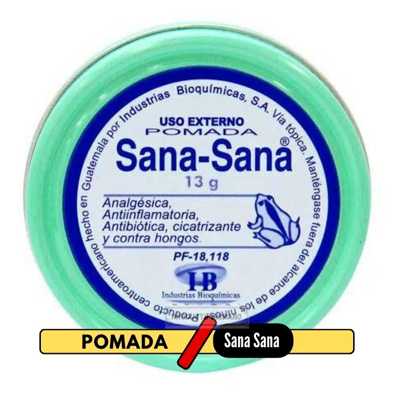 Pomada sana sana 100% original de Guatemala