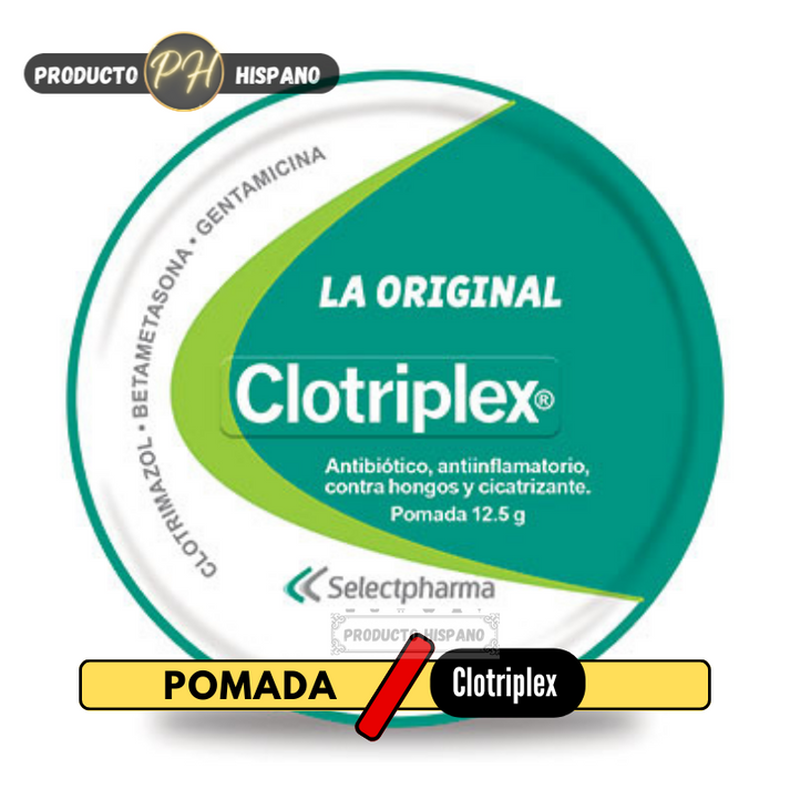 Pomada clotriplex 12 g 100% original de Guatemala – Producto Hispano Tn